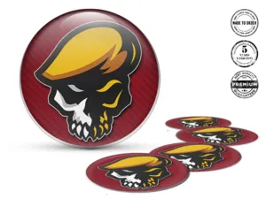 Decalcomanie su Ruote Logo Flusso Quantum Pro